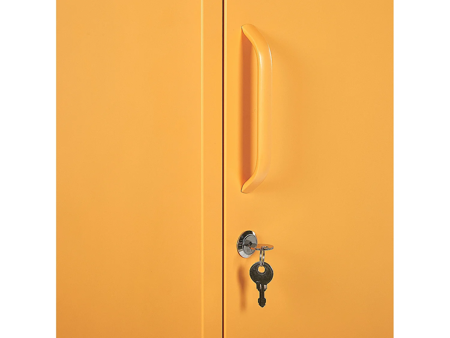 Meuble de rangement FROME Métal Jaune