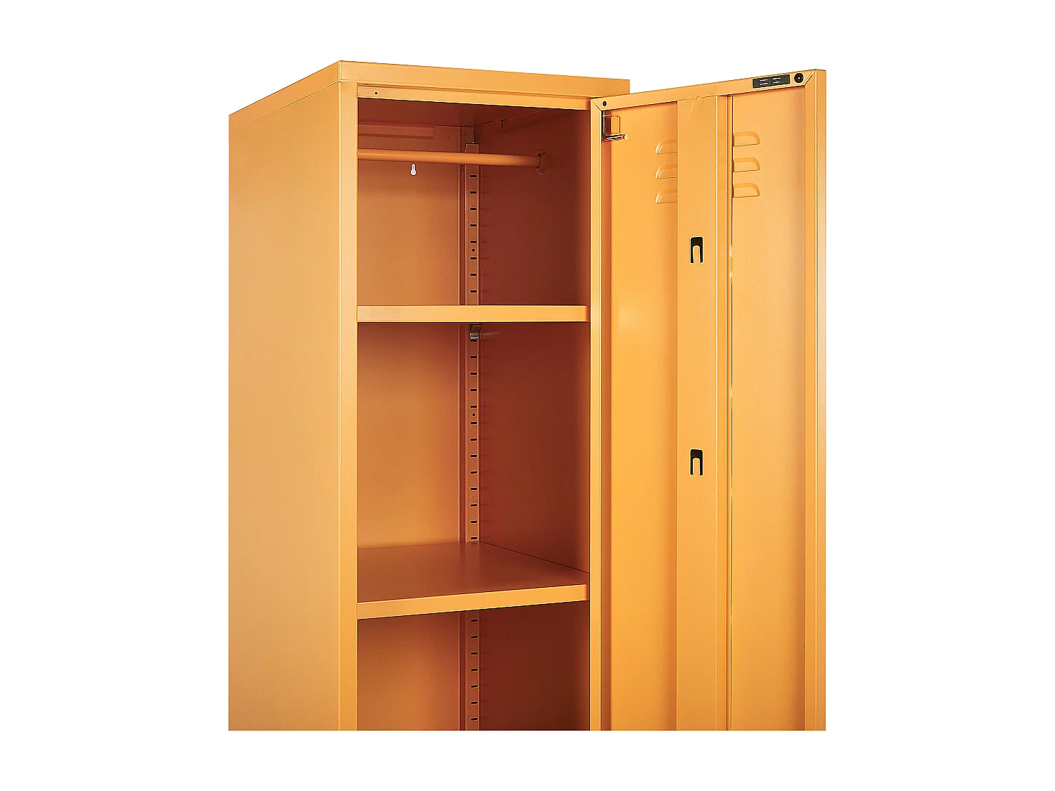 Büroschrank FROME Metall Gelb