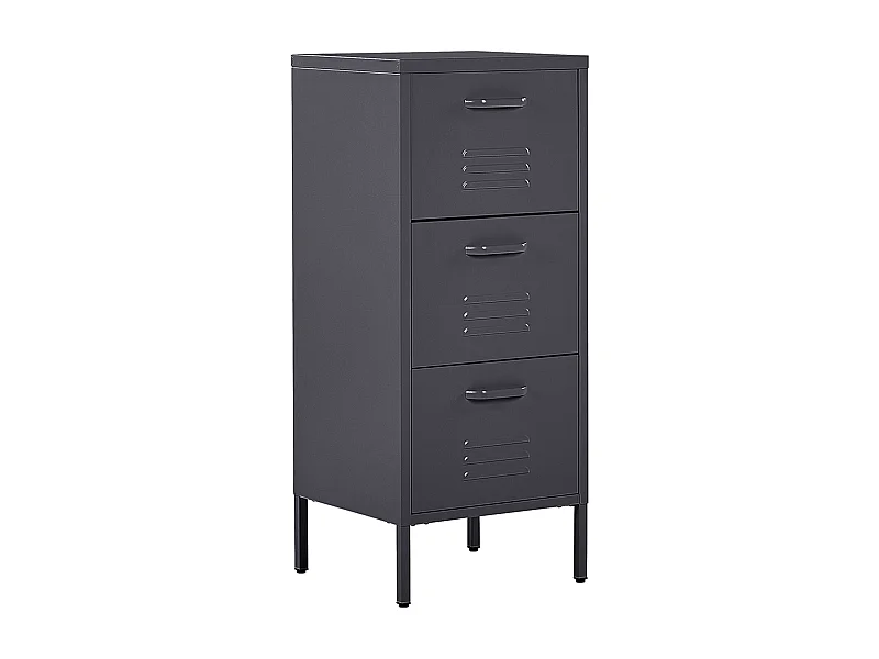 Meuble de rangement WOSTOK Métal Noir