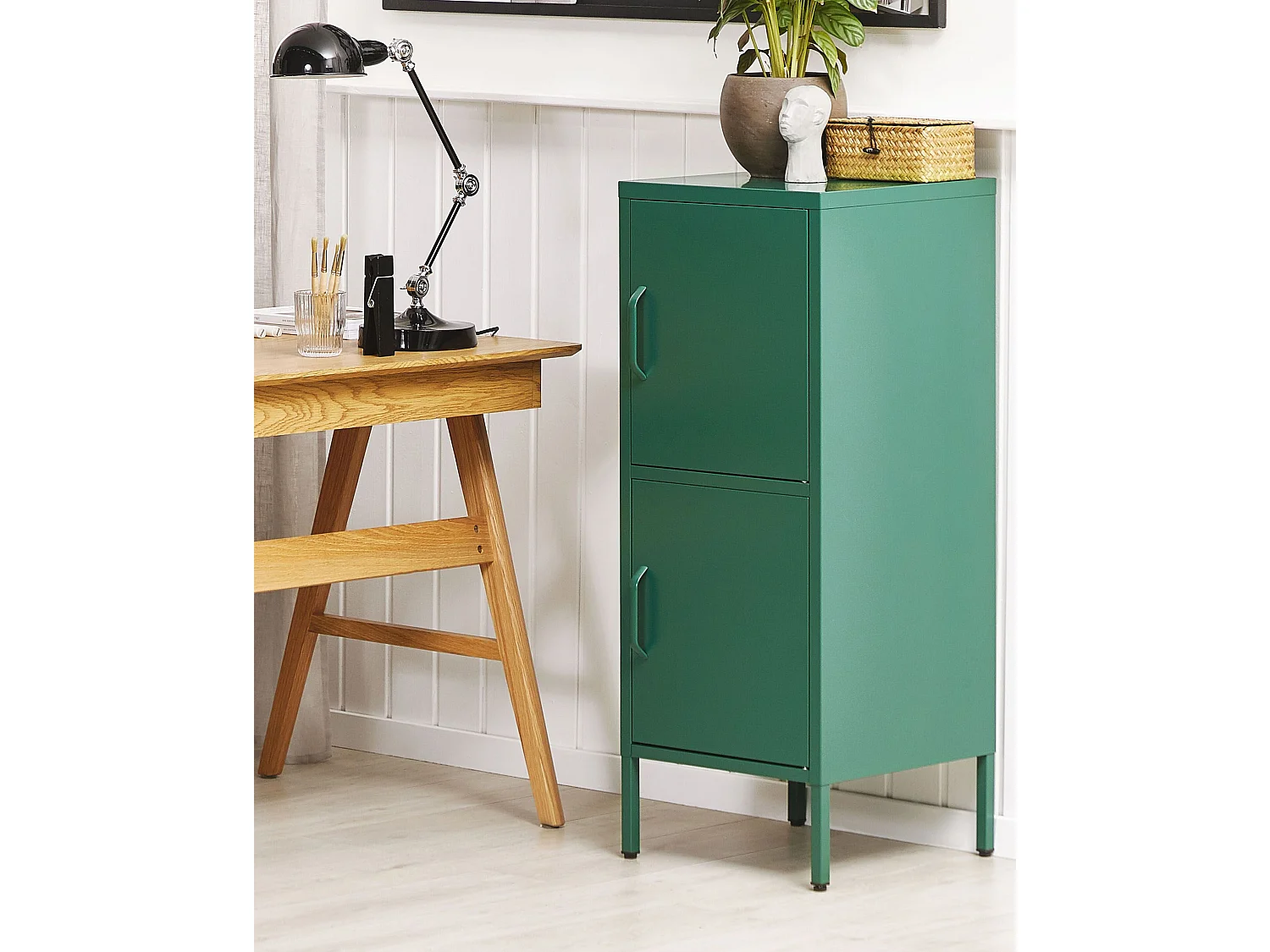 Meuble de rangement HURON Métal Vert