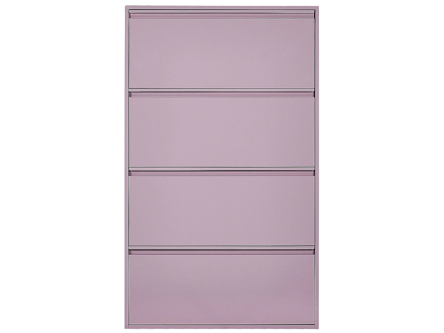 Meuble à chaussures 4 tiroirs violet TORRENS