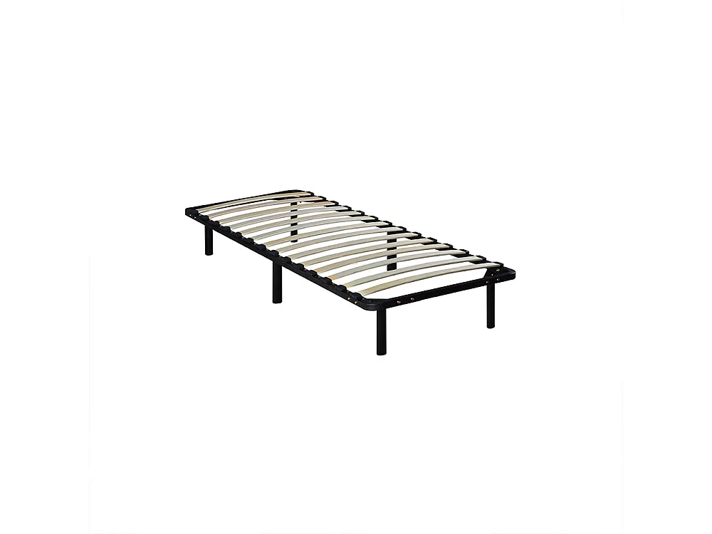 OLYMPE LITERIE | Ensemble KLO 90x190 cm | Matelas Mousse Haute Densité + Sommier Métal
