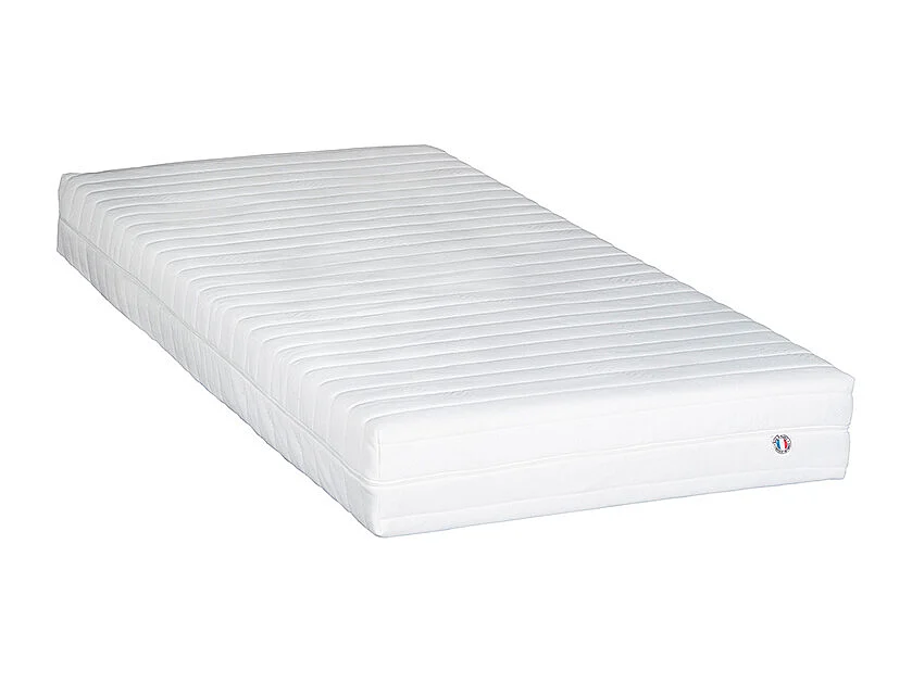 OLYMPE LITERIE | Pack Prêt à dormir KLO 90x190 cm | Matelas Mousse Haute Densité + Sommier + Accessoires