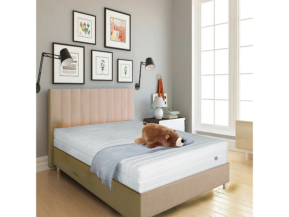 OLYMPE LITERIE | Matelas KLO 90x200 cm | Mousse Haute Densité