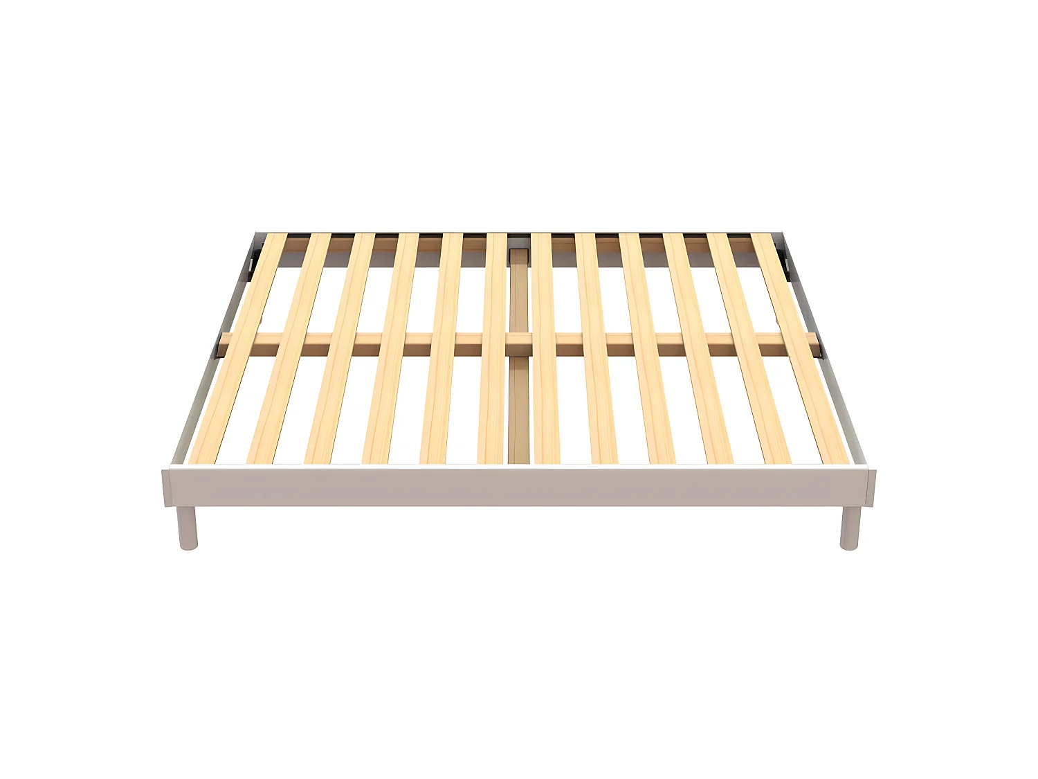 OLYMPE LITERIE | Sommier à lattes KIT EASY 160x200 cm blanc