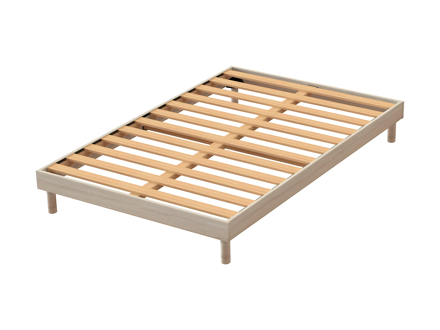 OLYMPE LITERIE | Sommier à lattes KIT EASY 140x190 cm chêne