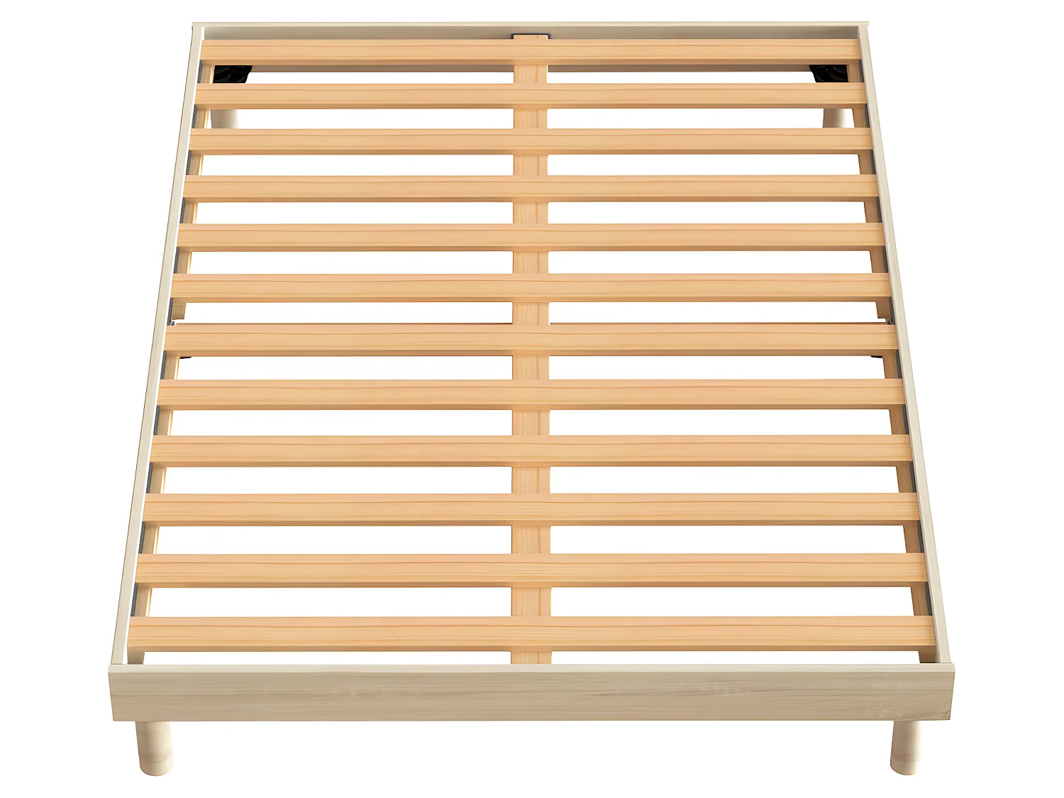 OLYMPE LITERIE | Sommier à lattes KIT EASY 140x190 cm chêne