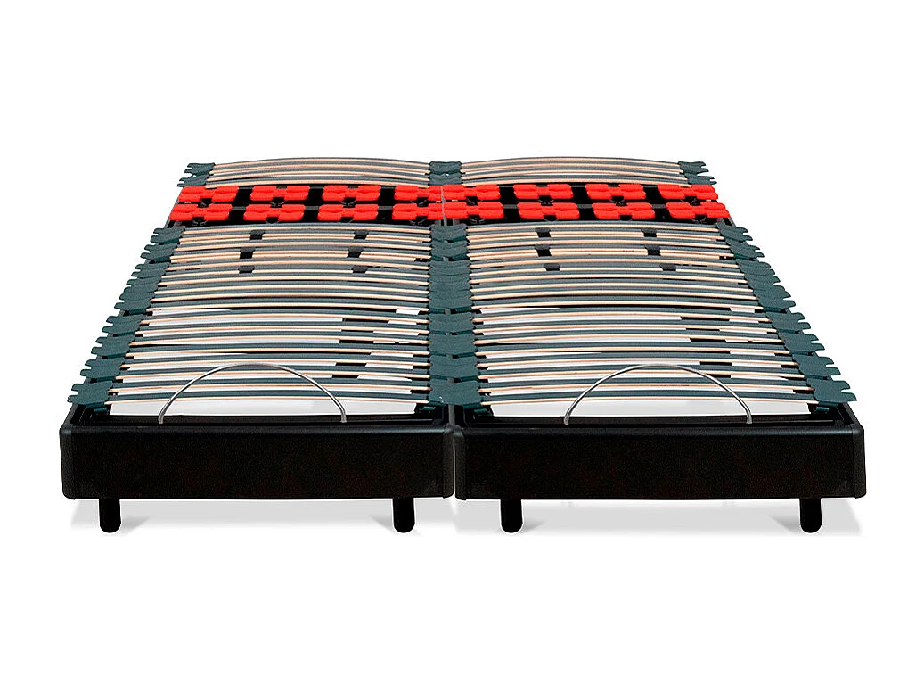 BELLECOUR LITERIE | Jeu de 2 sommiers électriques BODYSOFT 180x200 cm | Lattes & Plots