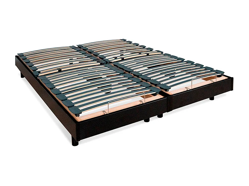 BELLECOUR LITERIE | Jeu de 2 sommiers électriques FLEX 140x190 cm | Lattes