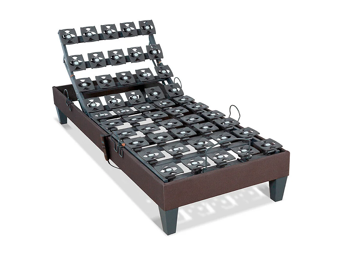 BELLECOUR LITERIE | Sommier électrique MONDOR 80x200 cm | Plots