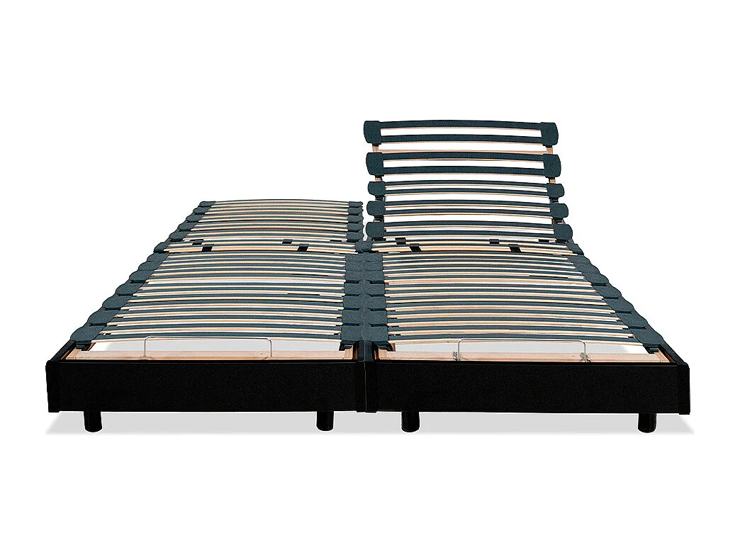 BELLECOUR LITERIE | Jeu de 2 sommiers électriques FLEX 160x200 cm | Lattes