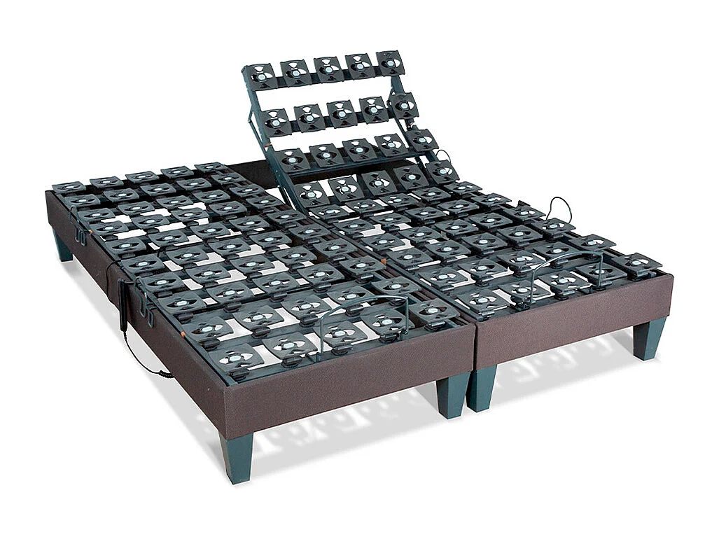 BELLECOUR LITERIE | Jeu de 2 sommiers électriques MONDOR 180x200 cm | Plots