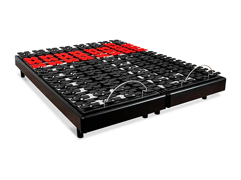 BELLECOUR LITERIE | Jeu de 2 sommiers électriques SUPERFLEX 180x200 cm | Plots