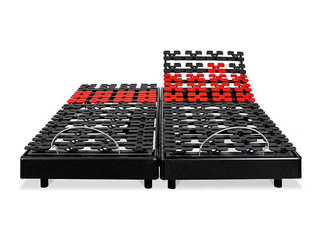 BELLECOUR LITERIE | Jeu de 2 sommiers électriques SUPERFLEX 180x200 cm | Plots