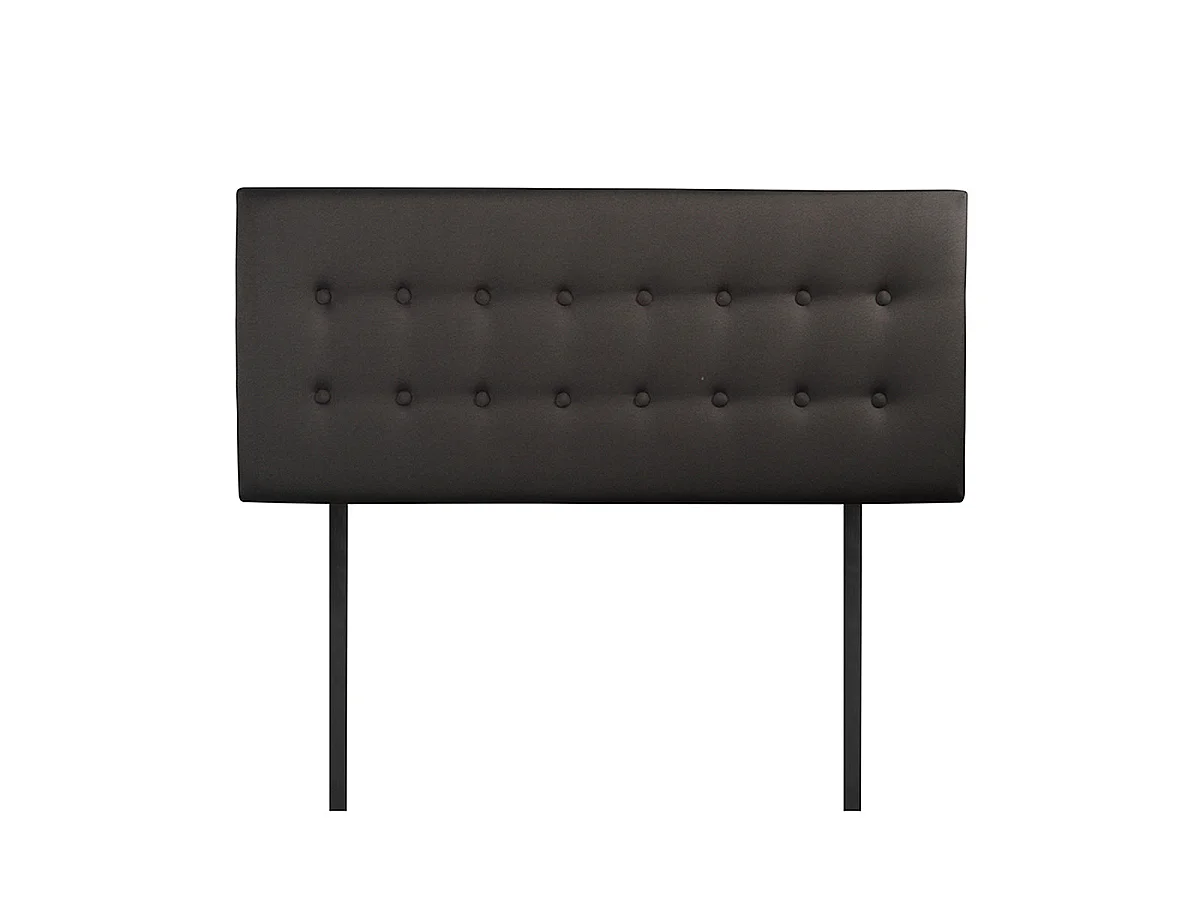 Tête de lit capitonnée Margot - Gris anthracite - Confort et élégance - 8 cm d'épaisseur