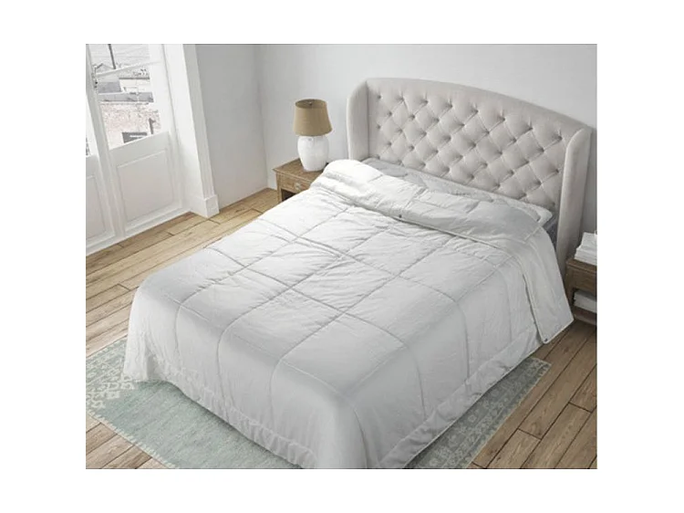 Couette en laine blanche 140x200 - 300g
