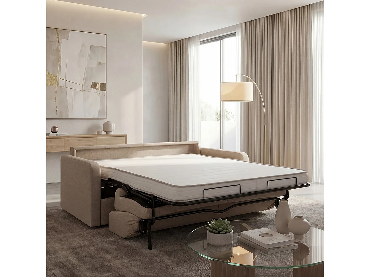 Couette en laine blanche 140x200 - 300g