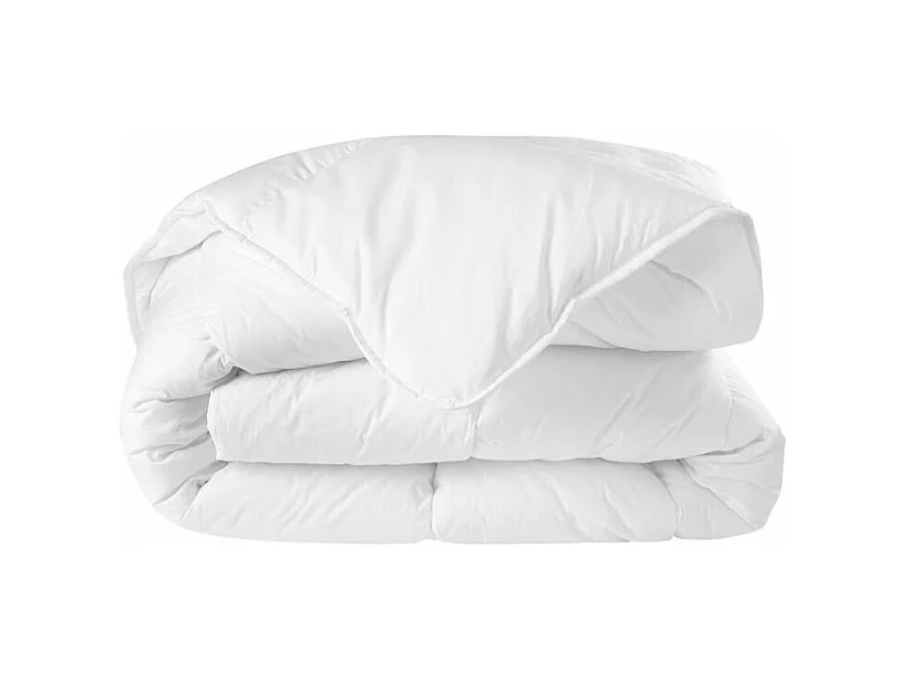 Couette très chaude nature duvet coton 240x220 - 350g