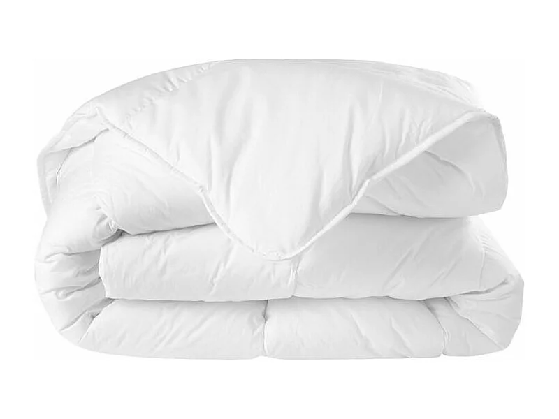 Couette très chaude nature duvet coton 240x220 - 350g