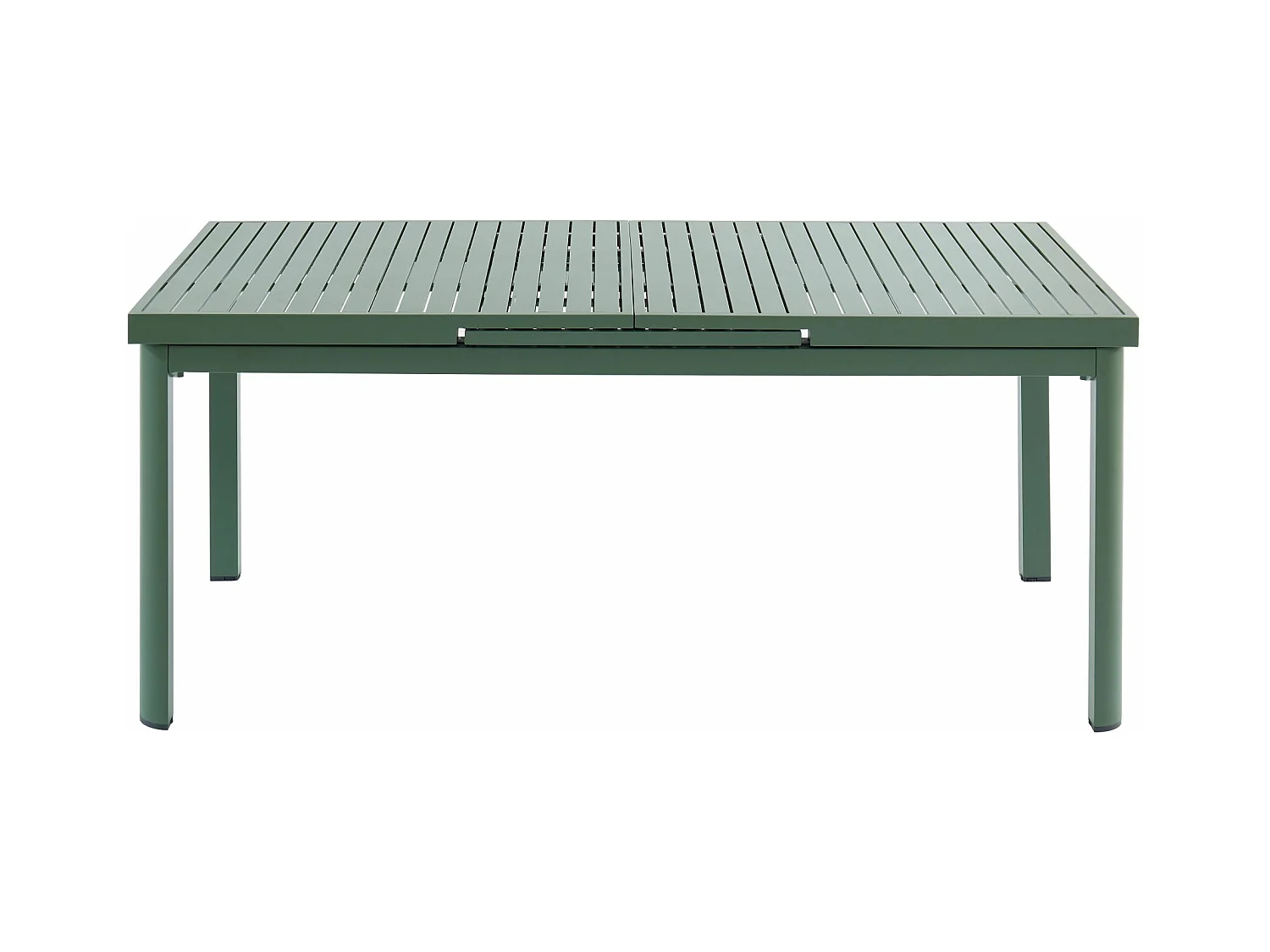 Garten-Esstisch ausziehbar - 180/240 cm - Aluminium - Grün - NAURU von MYLIA