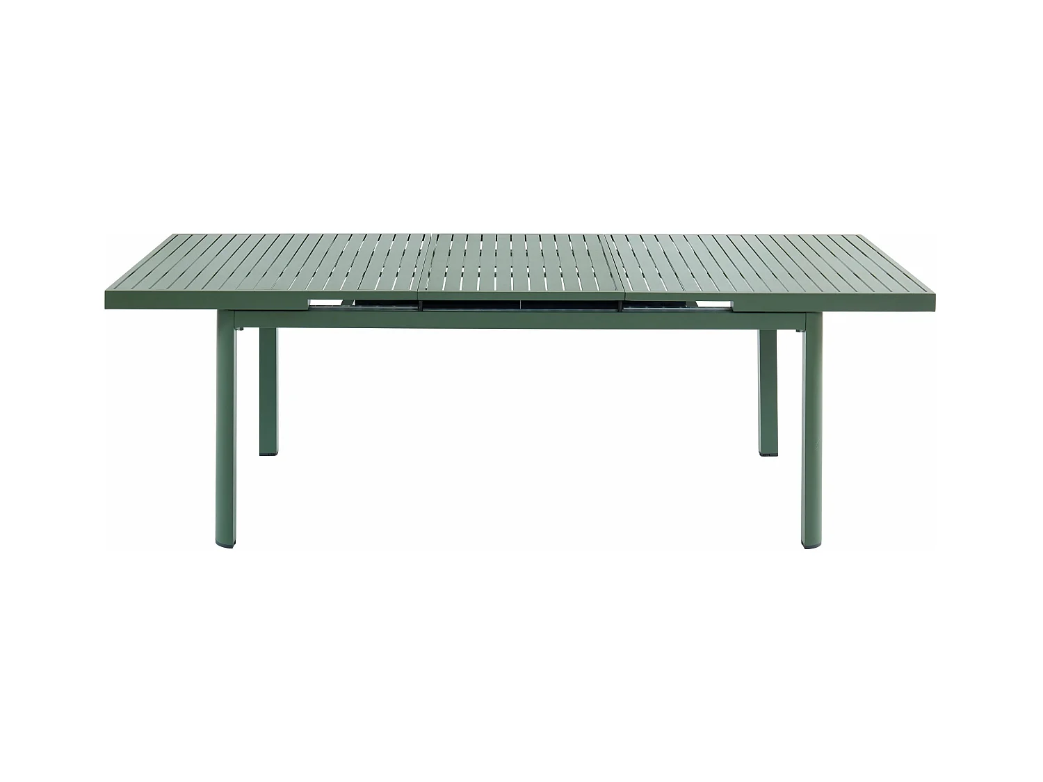 Garten-Esstisch ausziehbar - 180/240 cm - Aluminium - Grün - NAURU von MYLIA