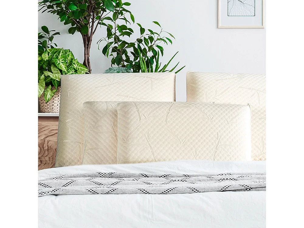 OLYMPE LITERIE | Oreiller 60x60 cm SERENITE | Mousse avec mémoire de forme