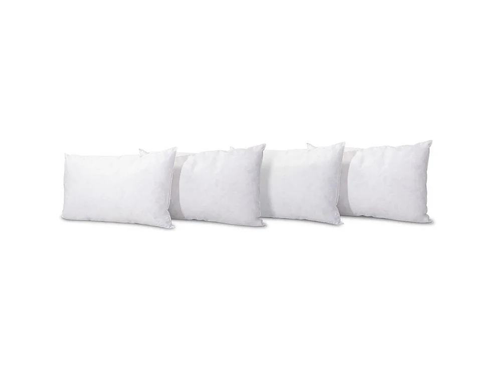 OLYMPE LITERIE | Lot de 4 oreillers 45x70 cm NATURA | Duvet & Plumess