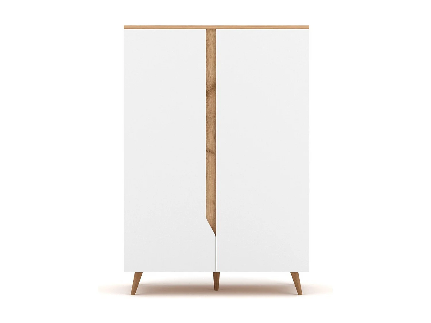 Buffet Haut scandinave 2 Portes L90 x H132 cm - Tree