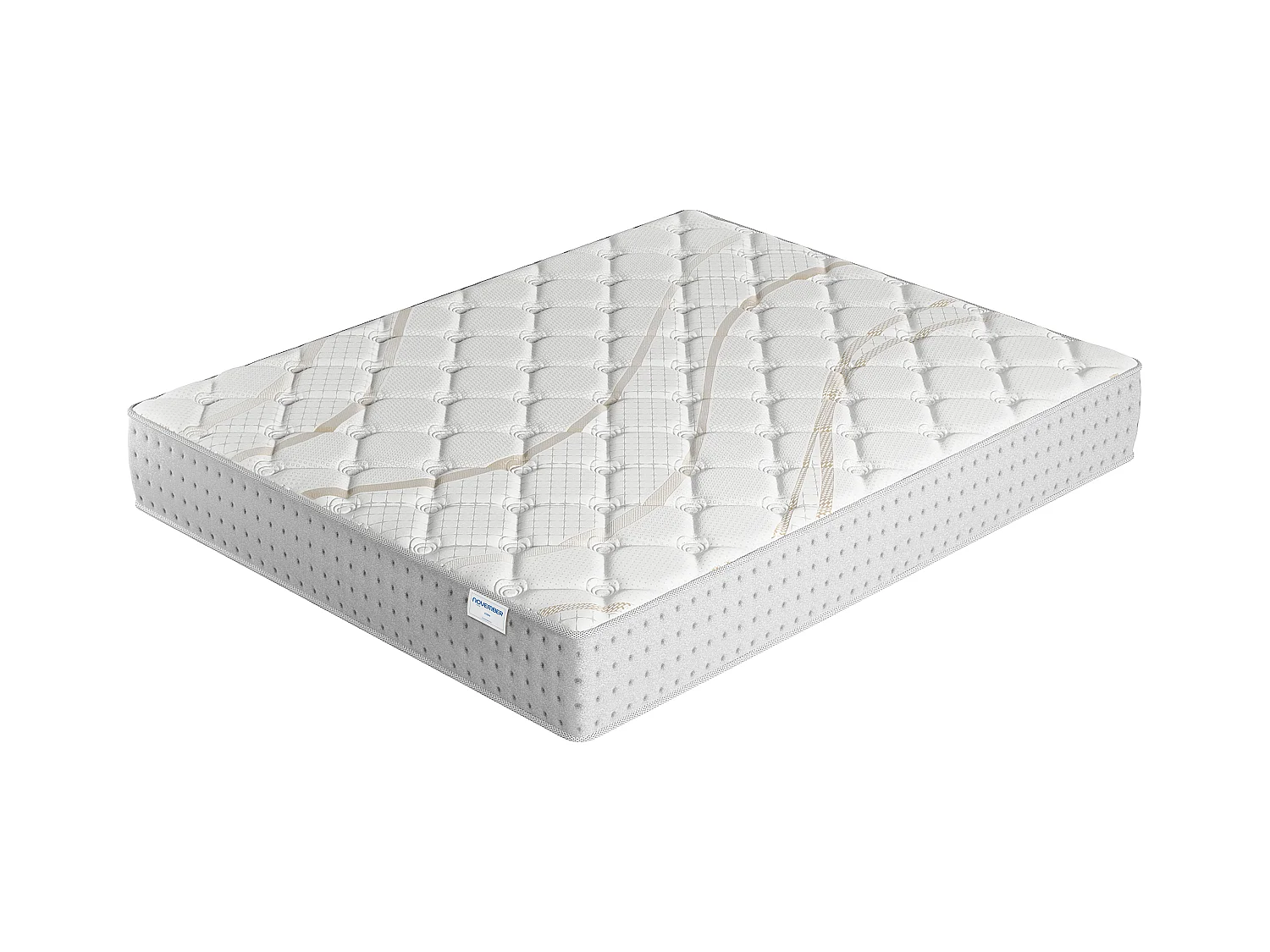 Matelas 140x190cm - Ressorts ensachés + Mousse HR - Épaisseur 25cm