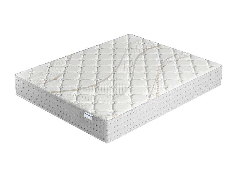 Matelas 120x190cm - Ressorts ensachés + Mousse HR - Épaisseur 25cm
