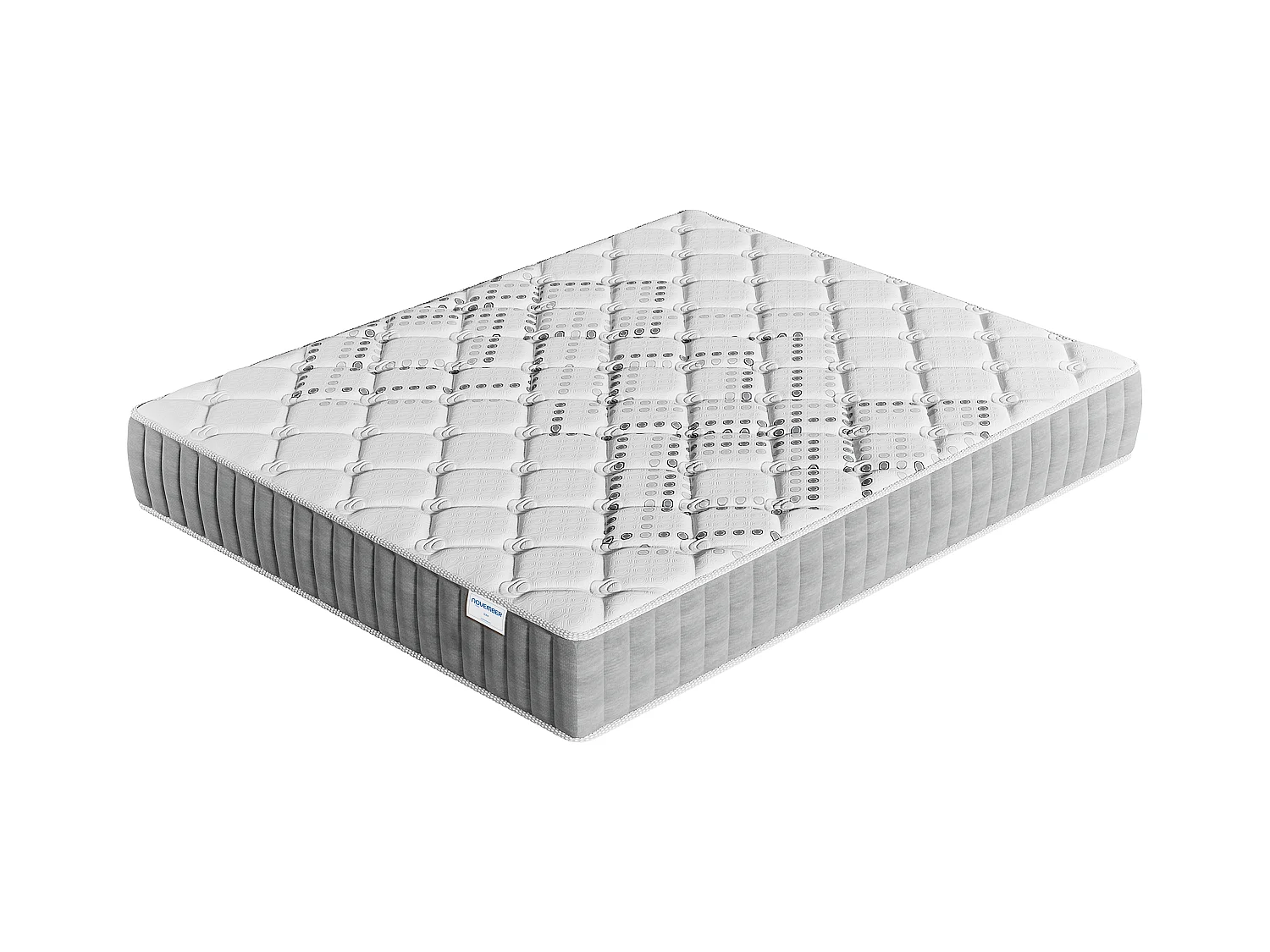 Matelas 120x190cm - Hybride - Ressorts ensachés + Mousse haute résilience - Ép. 20cm