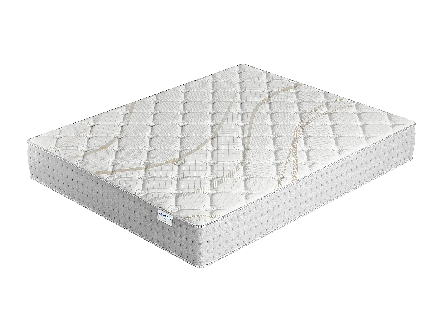 Matelas 140x200cm - Ressorts ensachés + Mousse HR - Épaisseur 25cm