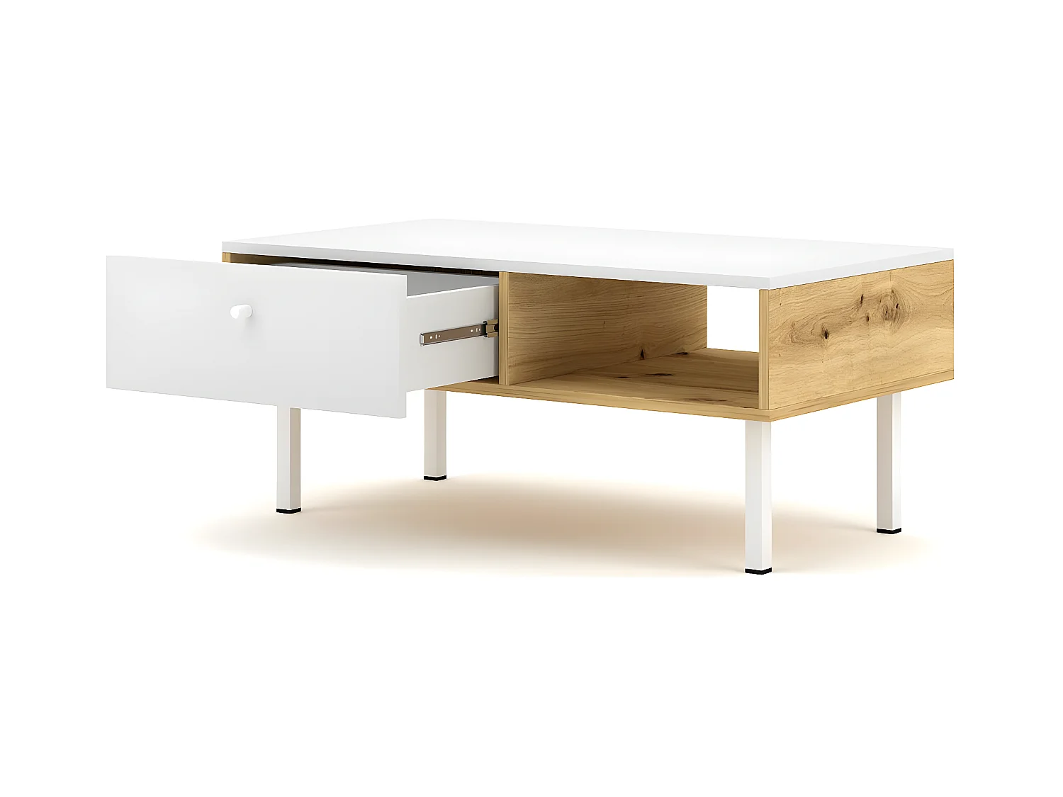 Tavolino basso 1 cassetto L90 cm