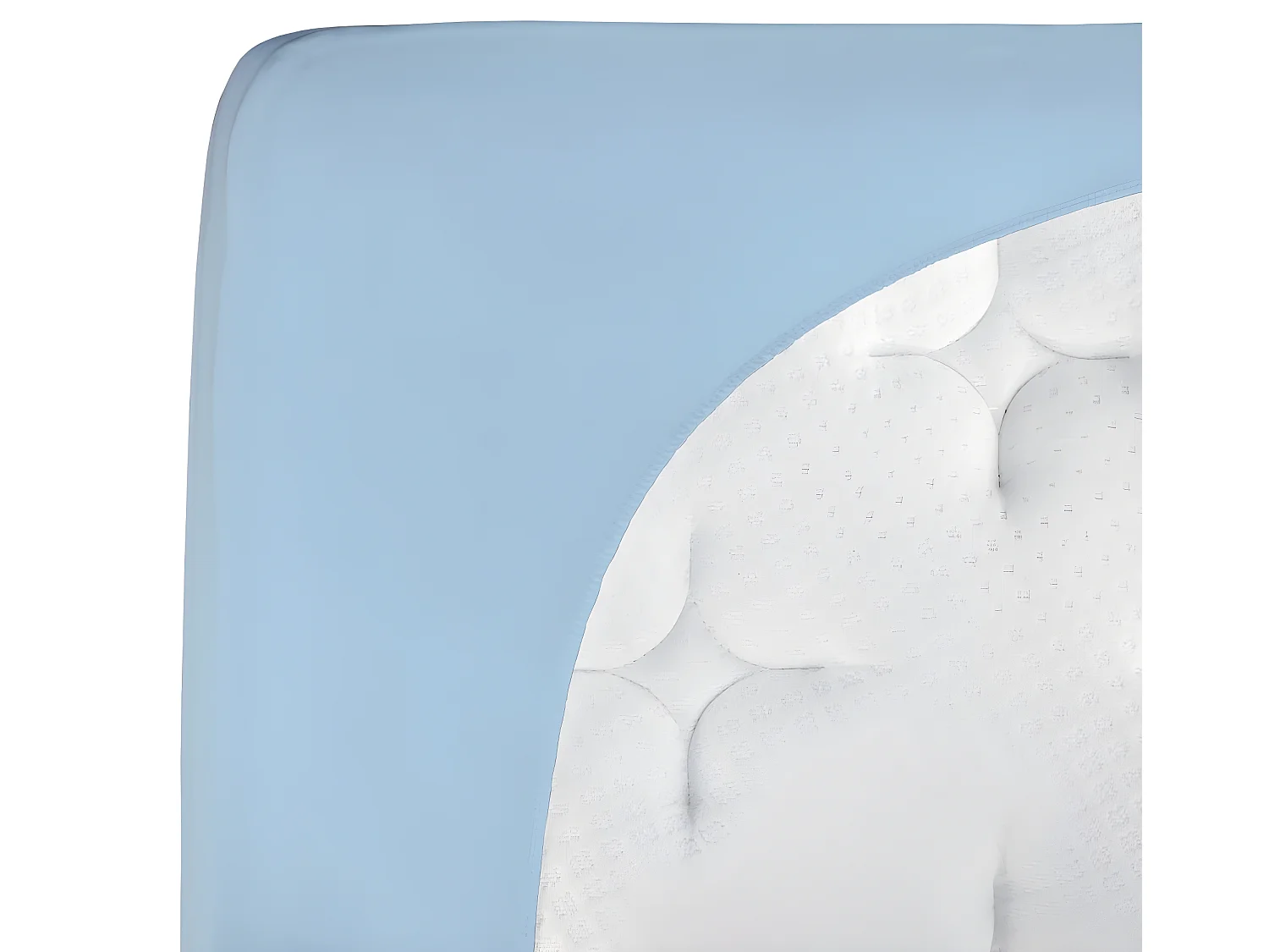 MINEA | Alèse B-Sensible Bleu ciel bébé | Impermeable & Anti-acariens