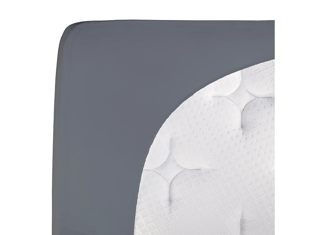 BELLECOUR LITERIE | Alèse B-SENSIBLE Gris anthracite 140x190 cm | Impermeable & Anti-acariens