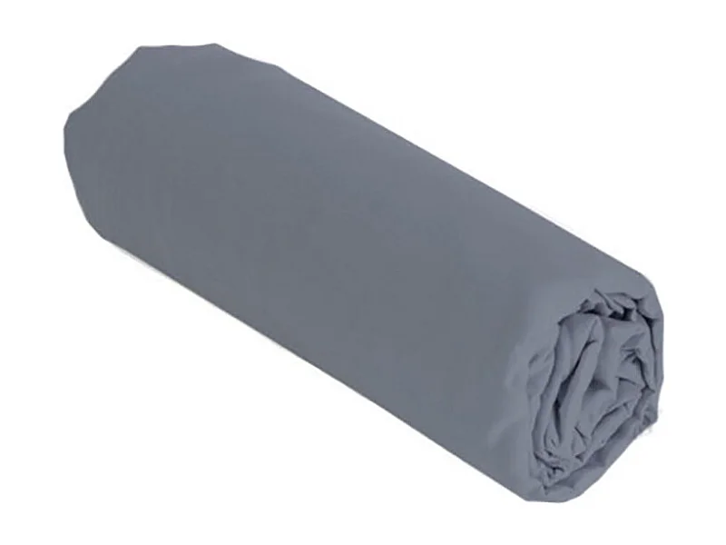 BELLECOUR LITERIE | Alèse B-SENSIBLE Gris anthracite 180x200 cm | Impermeable & Anti-acariens