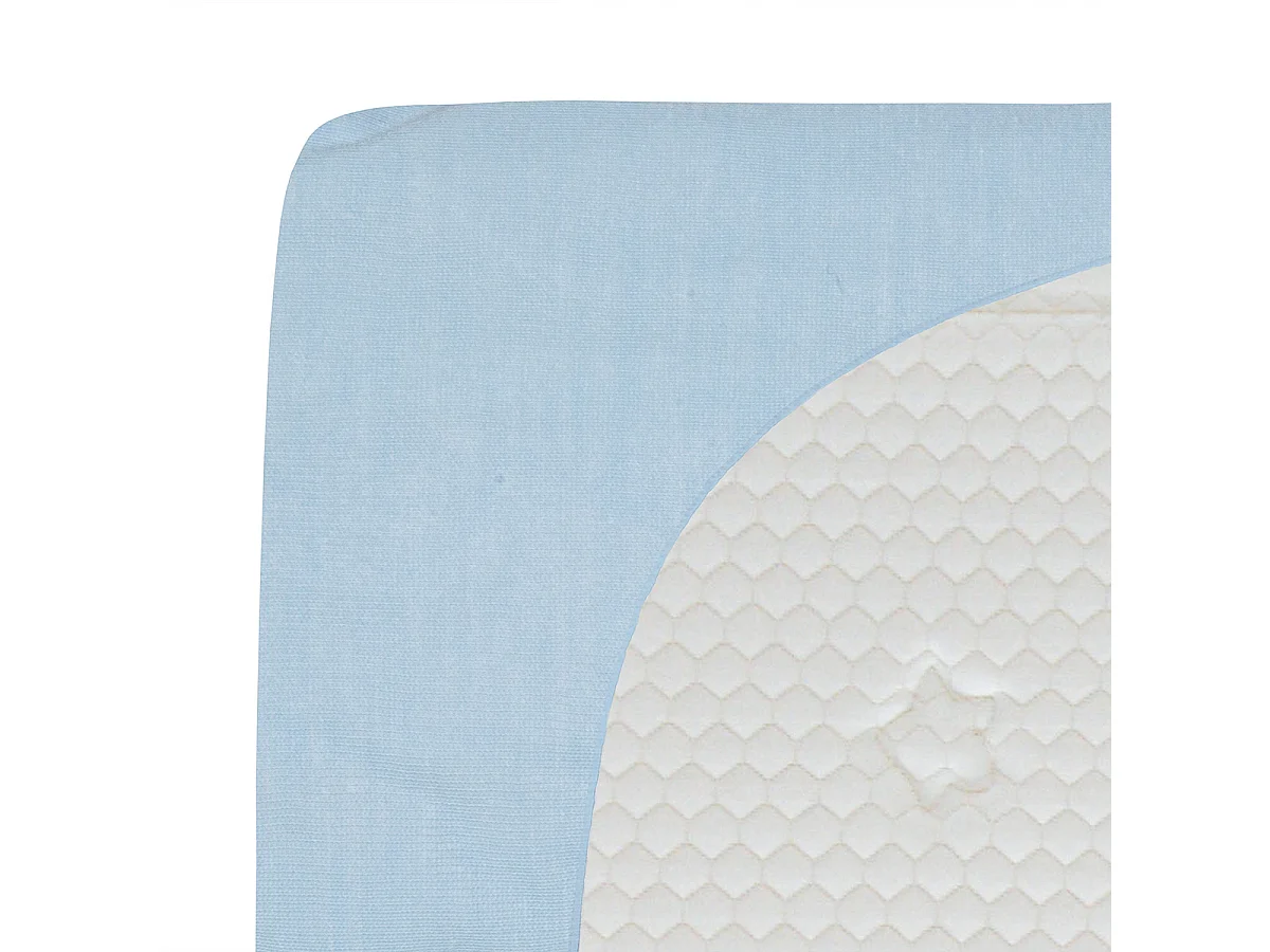 MINEA | Alèse B-Sensible Bleu ciel bébé | Impermeable & Anti-acariens