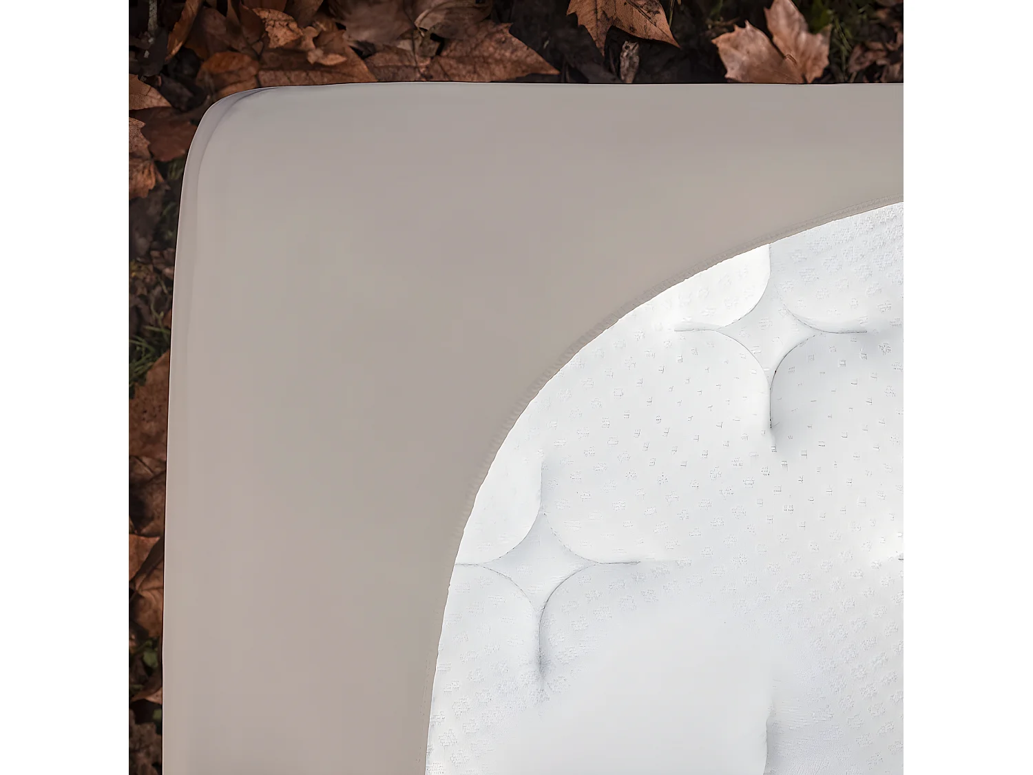 BELLECOUR LITERIE | Alèse B-SENSIBLE Taupe 140x190 cm | Impermeable & Anti-acariens