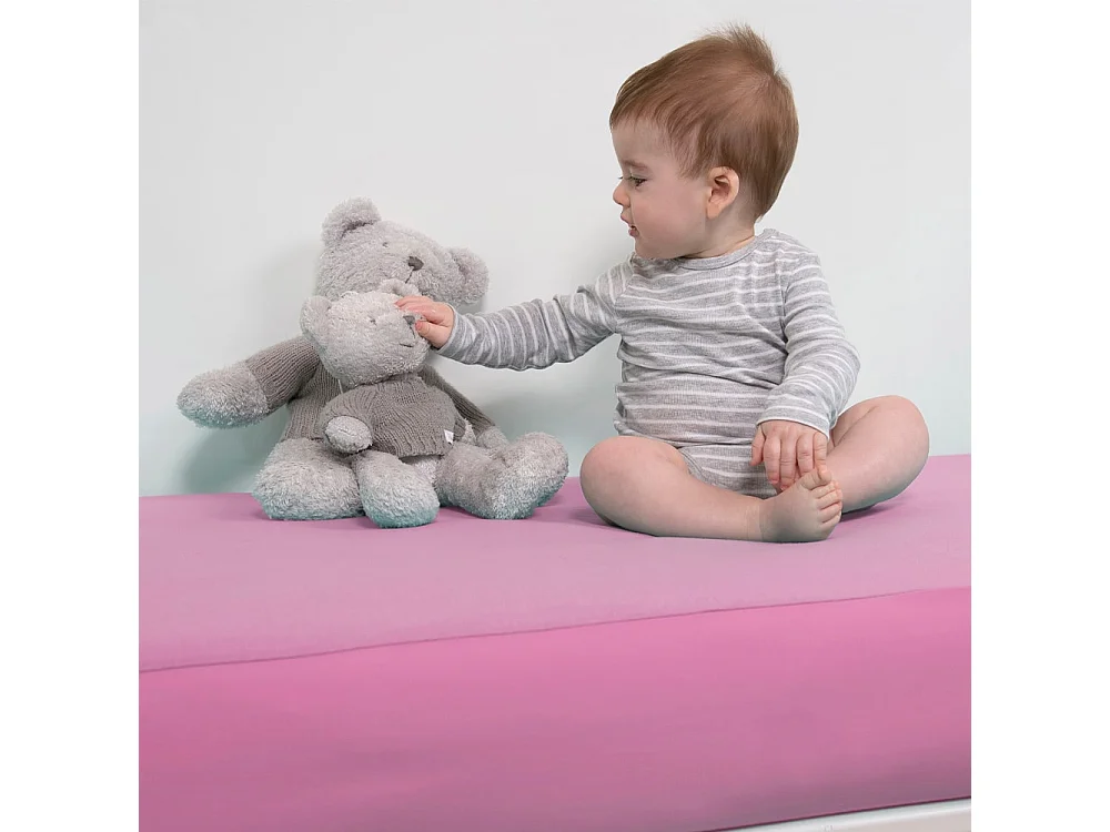 MINEA | Alèse B-Sensible Rose bébé | Impermeable & Anti-acariens