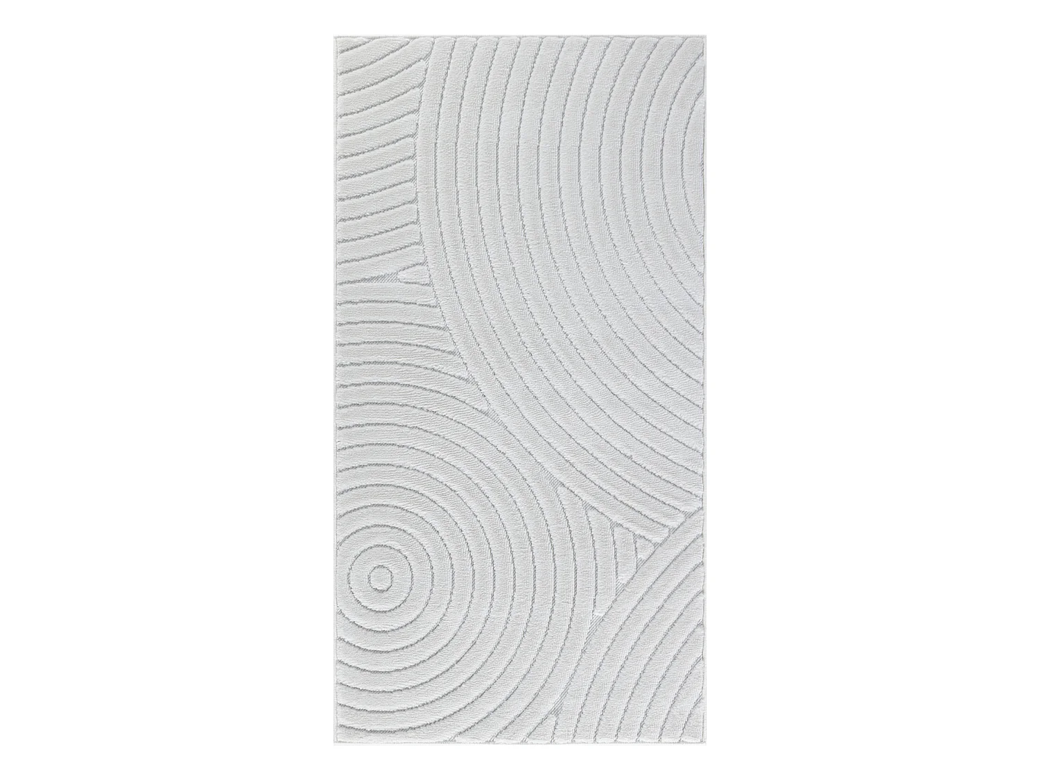 Modern Scandinavisch Tapijt - Wit - 80x150cm - KOANA