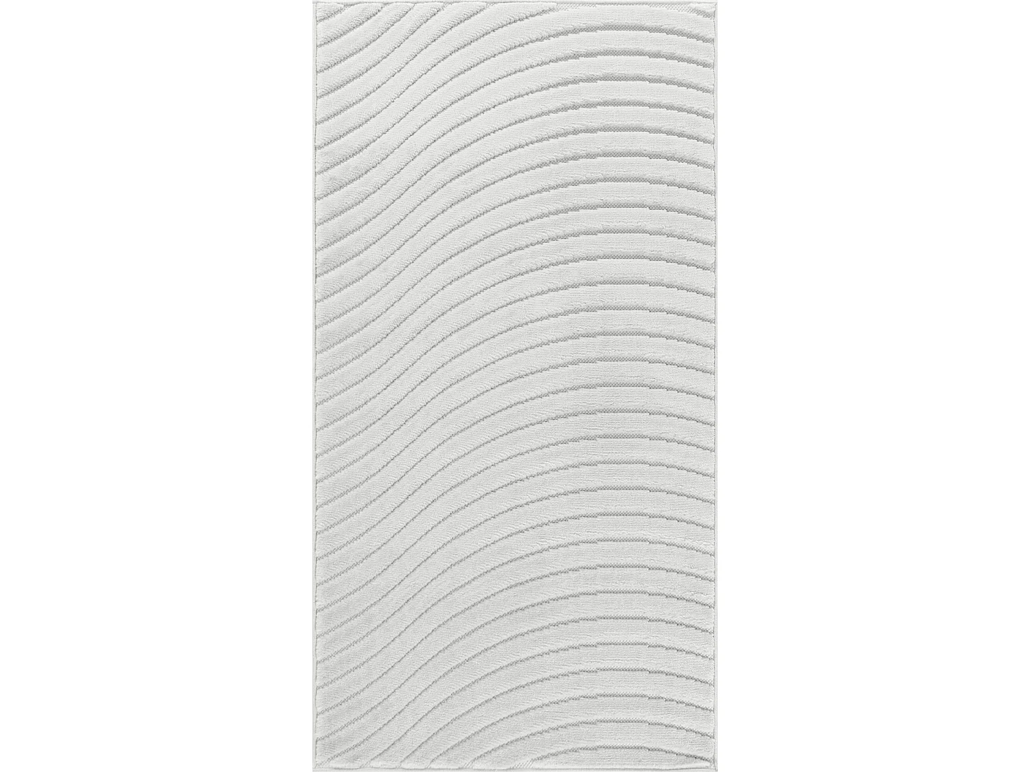 Modern Scandinavisch Tapijt - Wit - 80x150cm - AYUMI