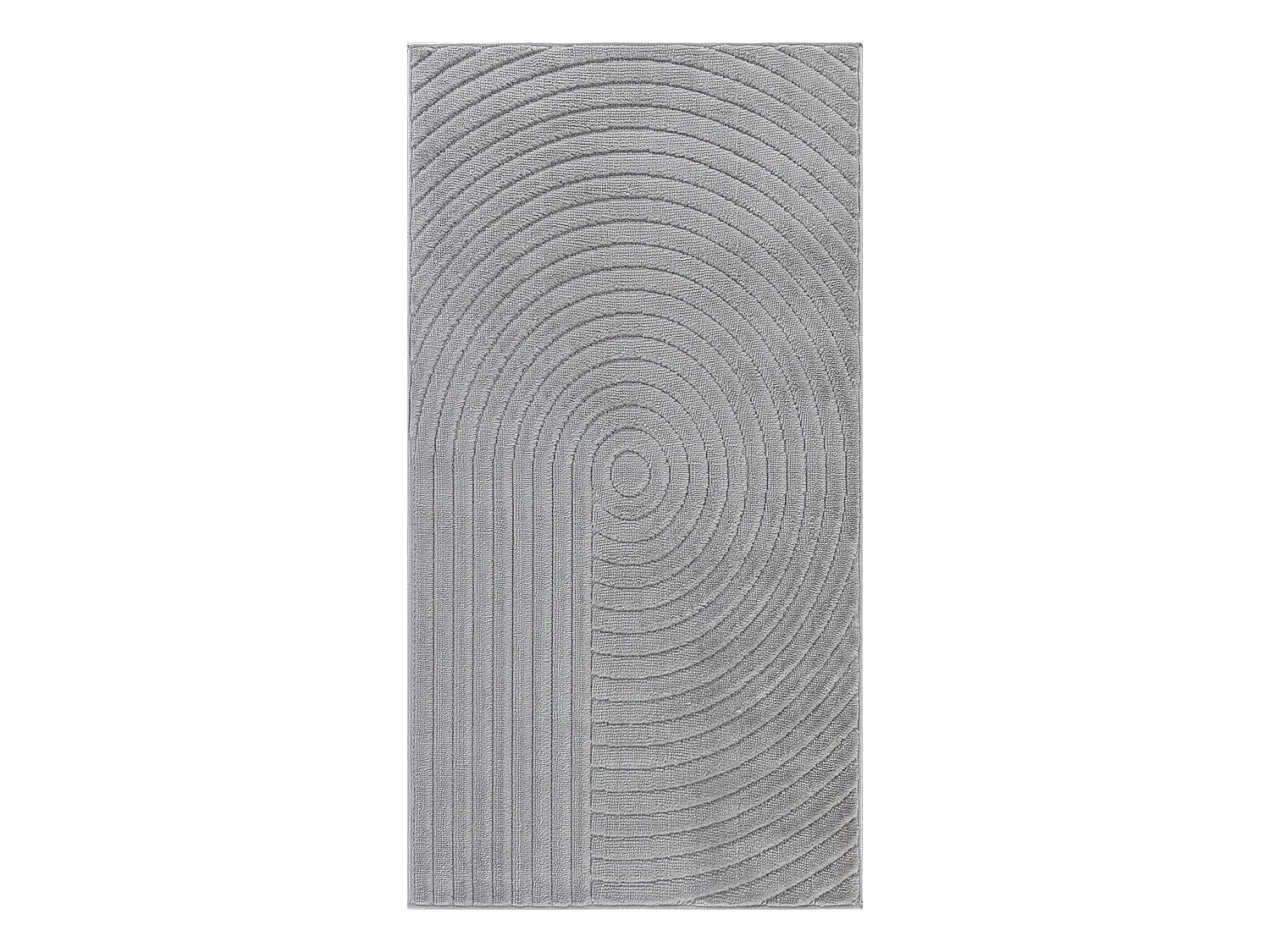 Modern Scandinavisch Tapijt - Grijs - 80x150cm - EMIKO