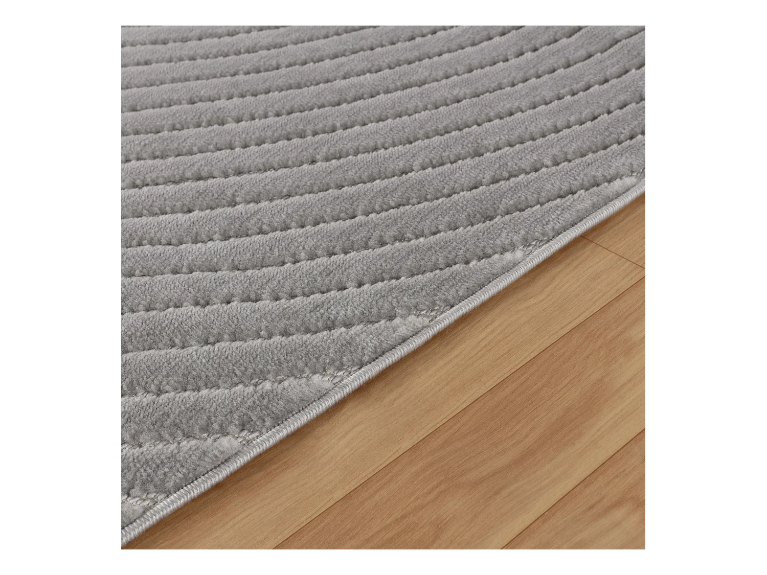 Modern Scandinavisch Tapijt - Grijs - 80x150cm - EMIKO