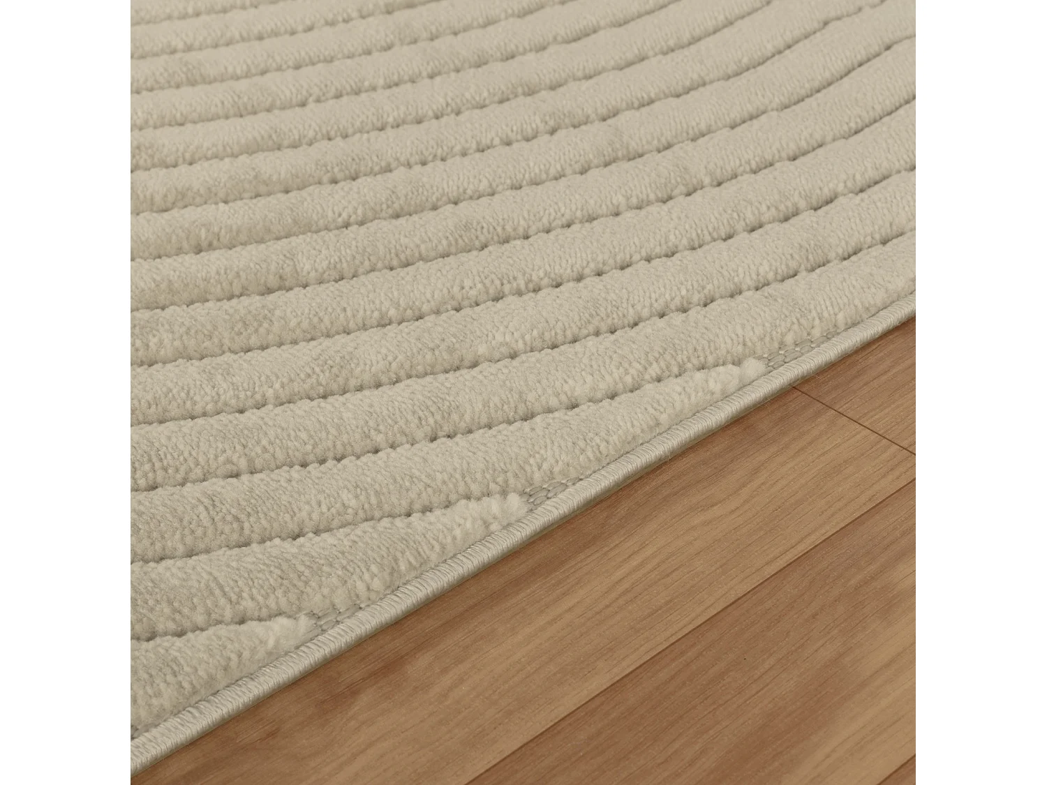 Modern Scandinavisch Tapijt - Beige - 200x275cm - EMIKO