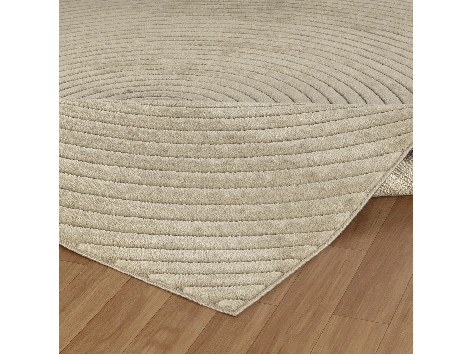 Modern Scandinavisch Tapijt - Beige - 200x275cm - EMIKO