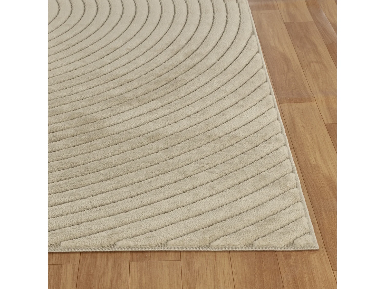 Modern Scandinavisch Tapijt - Beige - 200x275cm - EMIKO
