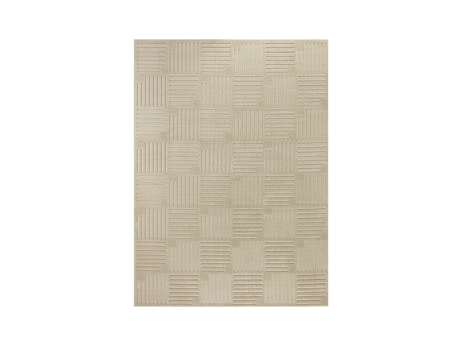 Modern Scandinavisch Tapijt - Beige - 120x170cm - MIDORI