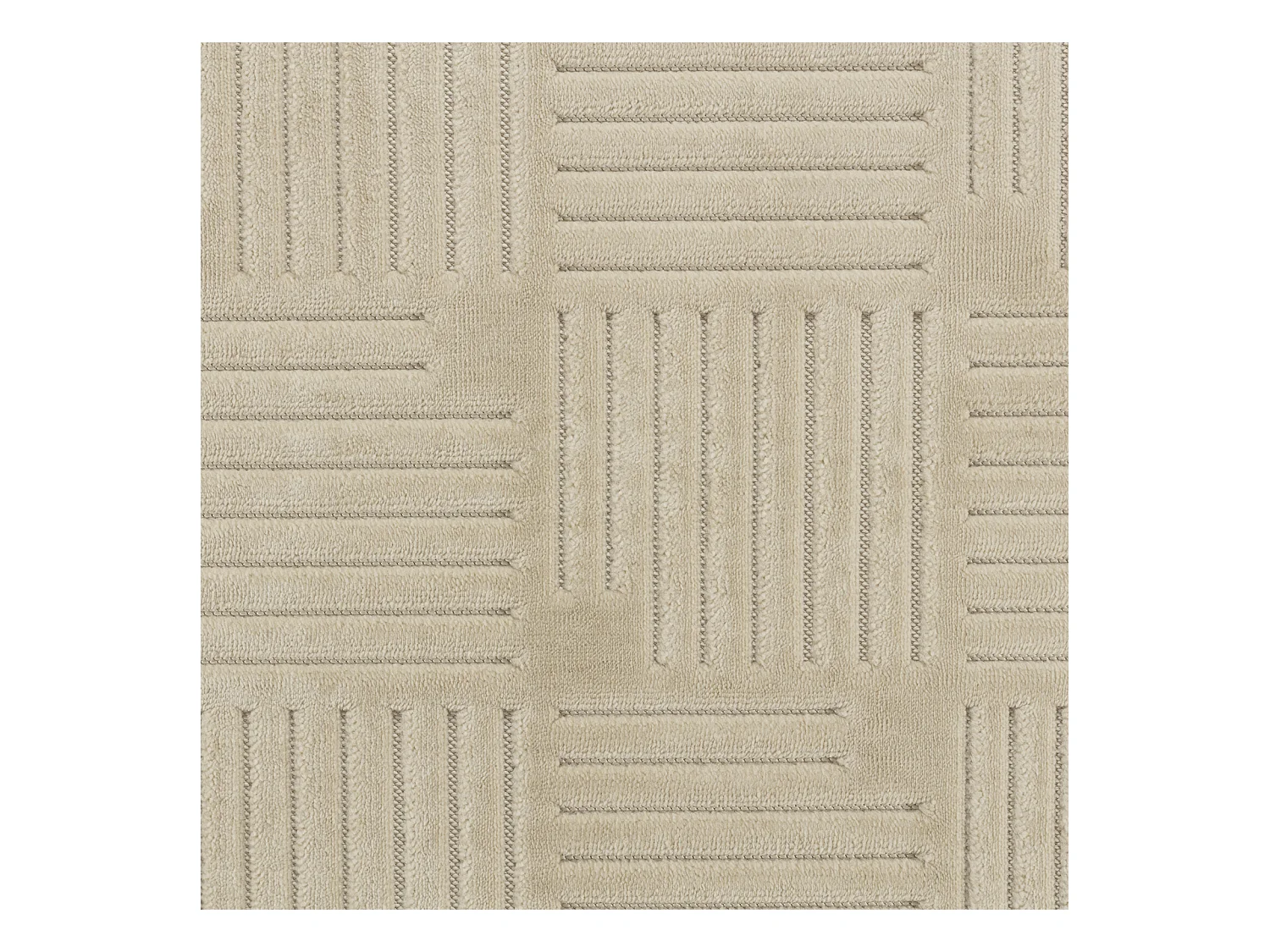 Modern Scandinavisch Tapijt - Beige - 160x220cm - MIDORI