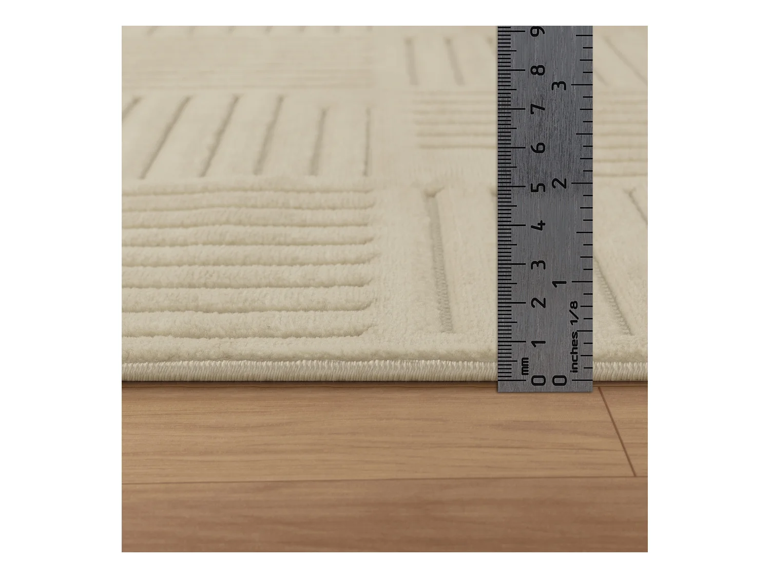 Modern Scandinavisch Tapijt - Beige - 160x220cm - MIDORI