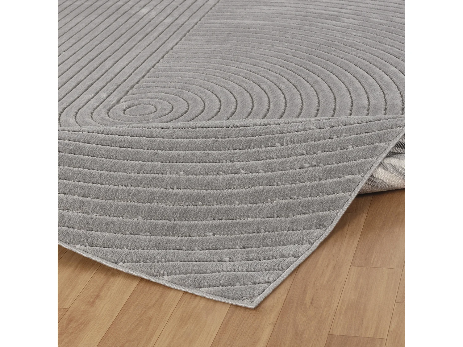Modern Scandinavisch Tapijt - Grijs - 120x170cm - EMIKO
